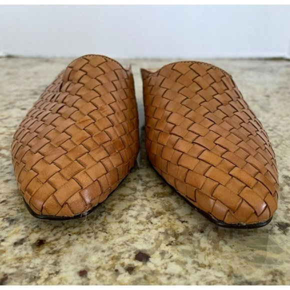 Westies Woven Mule Tan Leather, Women's 8M - Picture 4 of 7